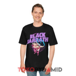 Vintage Black Sabbath Paranoid Band Black T shirt