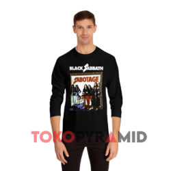 Vintage Black Sabbath Sabotage Shirt 4 Vintage Black Sabbath Sabotage Black Long sleeved