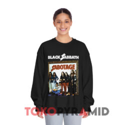 Vintage Black Sabbath Sabotage Shirt 3 Vintage Black Sabbath Sabotage Black Sweatshirt
