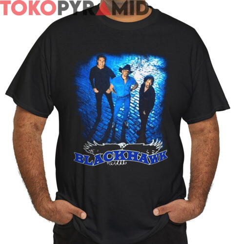 Vintage BlackHawk 1997 North America Tour Shirt 2 Sided