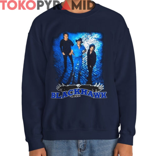 Vintage BlackHawk 1997 North America Tour Shirt 2 Sided