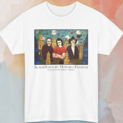Vintage Blackhawk Howard Finster Art Shirt