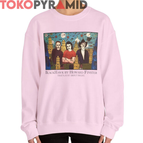 Vintage Blackhawk Howard Finster Art Shirt