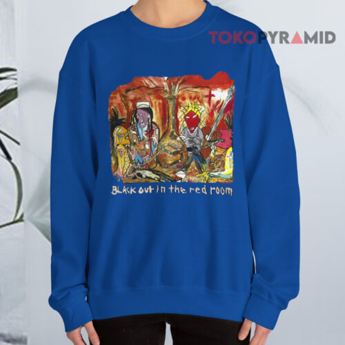 Vintage Blackout In The Red Room Sweatshirt Vintage Blackout In The Red Room Sweatshirt