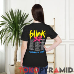 Vintage Blink-182 Summer Tour 2009 Concert Shirt 2-sided 2 Vintage Blink 182 Summer Tour 2009 Concert Shirt 2 sided Back T shirt