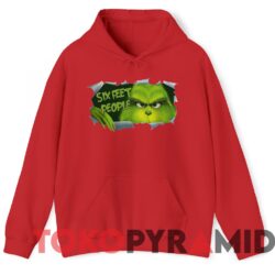 Vintage Blood Inside Me Grinch Six Feet People Sweatshirt 2 Vintage Blood Inside Me Grinch Six Feet People Sweater Red Hoodie