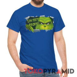 Vintage Blood Inside Me Grinch Six Feet People Tee