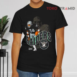 Vintage Bo Jackson Los Angeles Raiders Nfl Salem Black T shirt