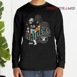 Vintage Bo Jackson Los Angeles Raiders Nfl Salem Long sleeved