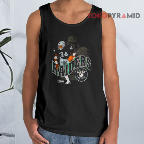 Vintage Bo Jackson Los Angeles Raiders Nfl Salem Tank Top