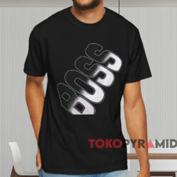 Vintage Boss Logo T shirt Black T shirt