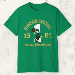 Vintage Boston Celtics 1984 World Champions T shirt