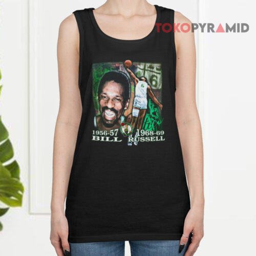 Vintage Boston Celtics Bill Russell Tank Top