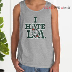 Vintage Boston Celtics I Hate L a Tank Top