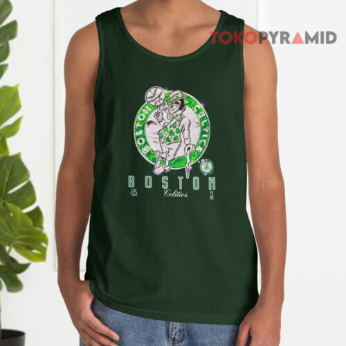 Vintage Boston Celtics Lucky Leprechaun Tank Top