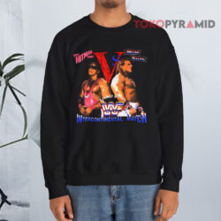 Vintage Bret Hitman Hart Vs British Bulldog Intercontinental Match 1992 WWF Shirt 3 Vintage Bret Hitman Hart Vs British Bulldog Intercontinental Match 1992 Wwf Sweatshirt