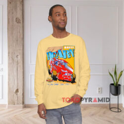 Vintage Brett Hearn 3 Budweiser 1998 Nascar Shirt 2 Vintage Brett Hearn 3 Budweiser 1998 Nascar Yellow Long sleeved