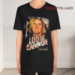 Vintage Brian Pillman Loose Cannon Wwf Wrestling Black T shirt