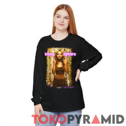 Vintage Britney Spears 2000 Oops I Did It Again Tour Shirt 2-sided 5 Vintage Britney Spears 2000 Oops I Did It Again Tour Front Long Sleeve