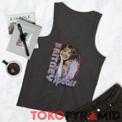 Vintage Britney Spears Baby One More Time 1998 Shirt 4 Vintage Britney Spears Baby One More Time 1998 Shirt Tank Top