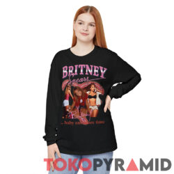 Vintage Britney Spears Hit Me Baby One More Time Shirt Long Sleeve