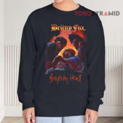 Vintage Britny Fox Boys In Heat 1989 Shirt 4 Vintage Britny Fox Boys In Heat 1989 Long sleeved