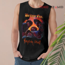 Vintage Britny Fox Boys In Heat 1989 Shirt 2 Vintage Britny Fox Boys In Heat 1989 Tank Top