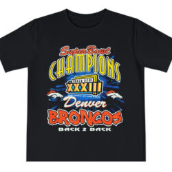Vintage Broncos Back 2 Back Champs Bowl T shirt