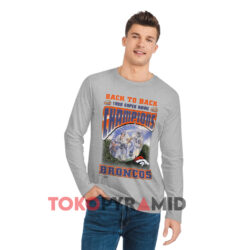 Vintage Broncos Super Bowl Champions XXXIII Shirt 4 Vintage Broncos Super Bowl Champions Xxxiii Grey Long sleeved