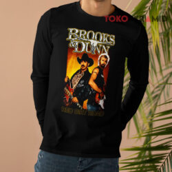 Vintage Brooks And Dunn Red Dirt Road Long sleeved