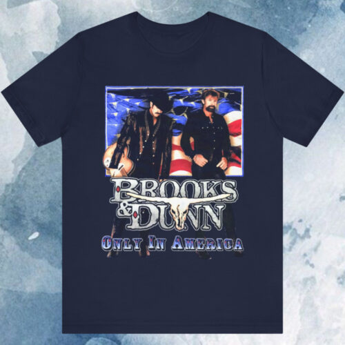 Vintage Brooks & Dunn Only In American T shirt Vintage Brooks & Dunn Only In American T shirt