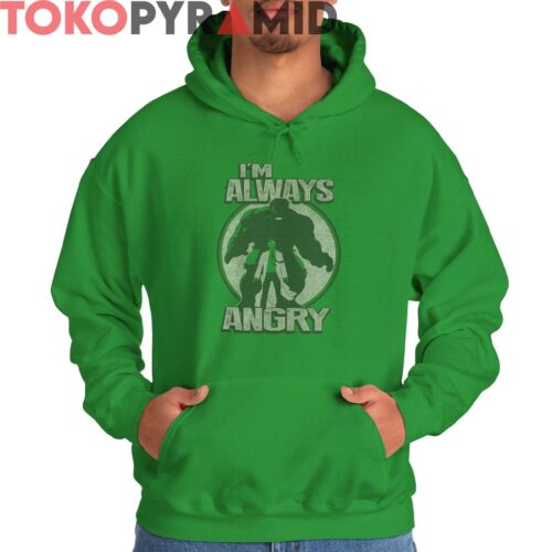 Vintage Bruce Banner Im Always Angry Hulk Shirt