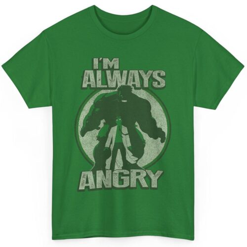 Vintage Bruce Banner Im Always Angry Hulk Shirt