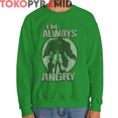 Vintage Bruce Banner Im Always Angry Hulk Shirt