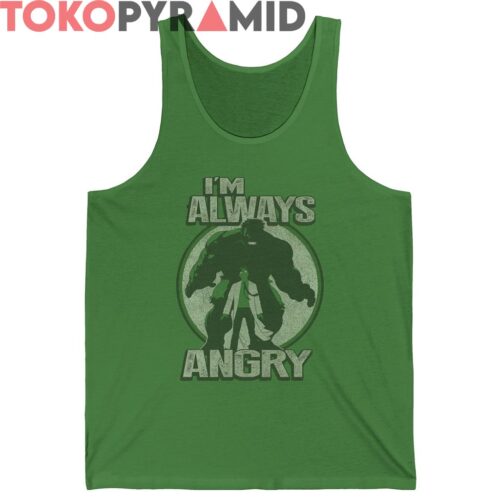 Vintage Bruce Banner Im Always Angry Hulk Shirt