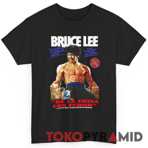 Vintage Bruce Lee De La China Con Furor Shirt Vintage Bruce Lee De La China Con Furor Shirt