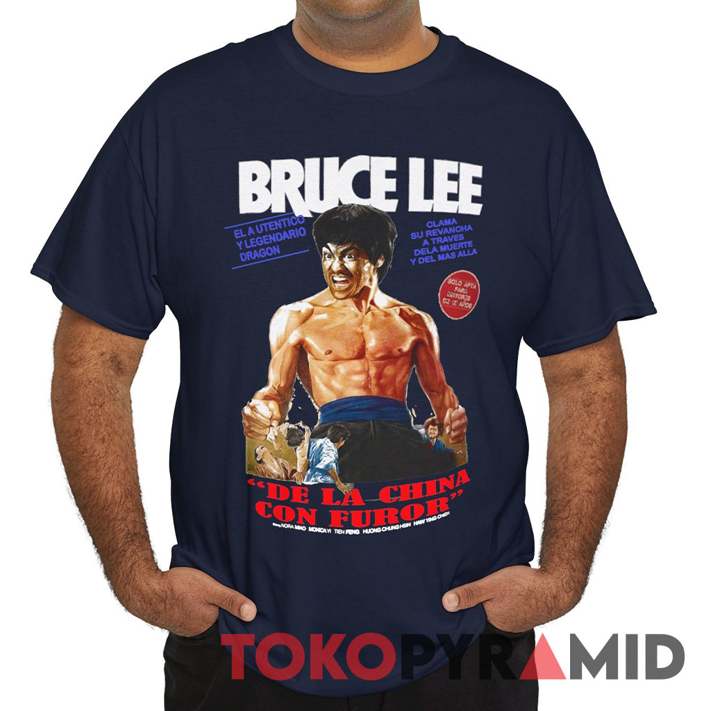 Vintage Bruce Lee De La China Con Furor Tee Vintage Bruce Lee De La China Con Furor Tee