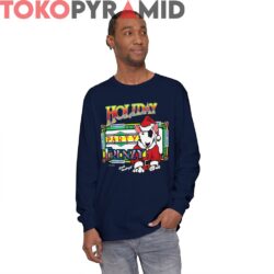 Rare Bud Light Holiday Frenzy Spuds Mackenzie Christmas Sweatshirt 3 Vintage Bud Light Holiday Frenzy Spuds Mackenzie Christmas Rare