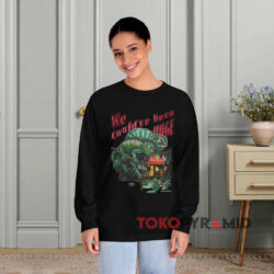 Vintage Budweiser Eidechsen Burnout 1997 Shirt 4 Vintage Budweiser Eidechsen Burnout 1997 Black Long sleeved