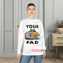 Vintage Budweiser Frog Your Pad Or Mine Shirt 5 Vintage Budweiser Frog Your Pad Or Mine White Long sleeved