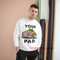 Vintage Budweiser Frog Your Pad Or Mine Shirt 4 Vintage Budweiser Frog Your Pad Or Mine White Sweatshirt