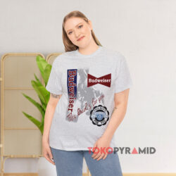 Vintage Budweiser This Bud's For You 1991 Shirt 2 Vintage Budweiser This Bud's For You 1991 Grey T shirt