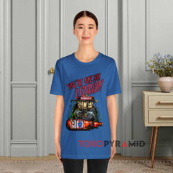 Vintage Budweiser You're One Sick Lizard Shirt 4 Vintage Budweiser You're One Sick Lizard Blue T shirt
