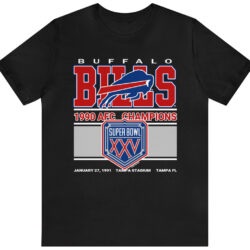 Vintage Buffalo Bills 1990 AFC Champions T-shirt 5 Vintage Buffalo Bills 1990 Afc Champions T shirt