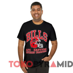 Buffalo Bills AFC Eastern Division Champions T-shirt 1 Vintage Buffalo Bills Afc Eastern Division Champions T shirt Black T shirt