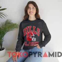 Buffalo Bills AFC Eastern Division Champions T-shirt 3 Vintage Buffalo Bills Afc Eastern Division Champions T shirt Dark Sweatshirt