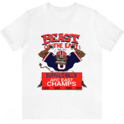 Vintage Buffalo Bills Beast Of The East Afc T shirt