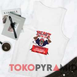 Vintage Buffalo Bills Beast Of The East Afc T shirt White TankTop