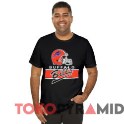 Vintage Buffalo Bills Helmet Nfl T shirt Black T shirt