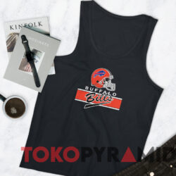 Vintage Buffalo Bills Helmet NFL T-shirt 4 Vintage Buffalo Bills Helmet Nfl T shirt Black TankTop
